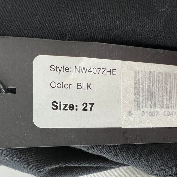 HUDSON Black 27 Denim Jeans Cotton Mid Rise Krista Super Skinny Regular Fit NEW - Picture 11 of 11